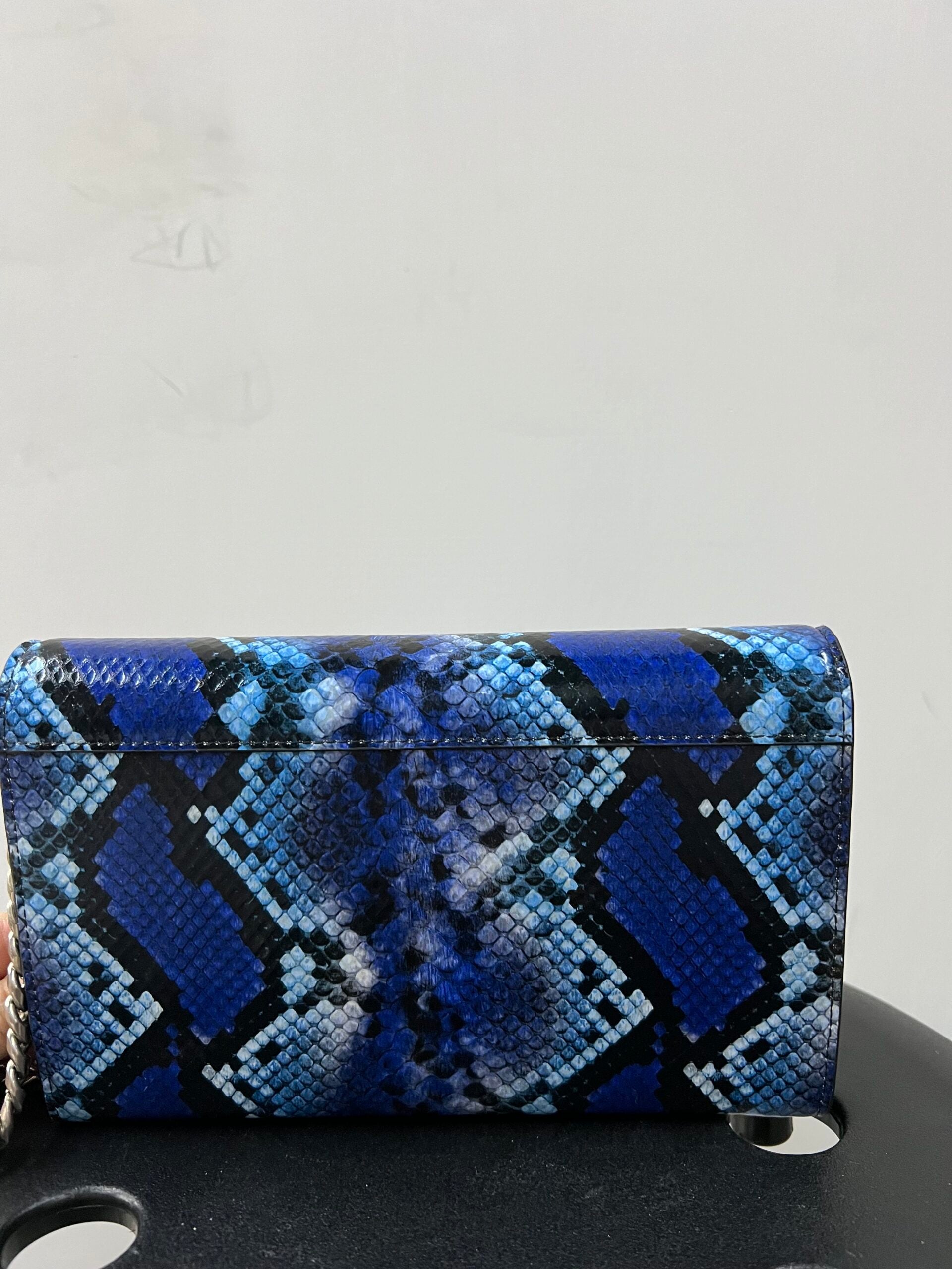 POCHETTE BLUGIRL X BLUMARINE PITONATA BLU