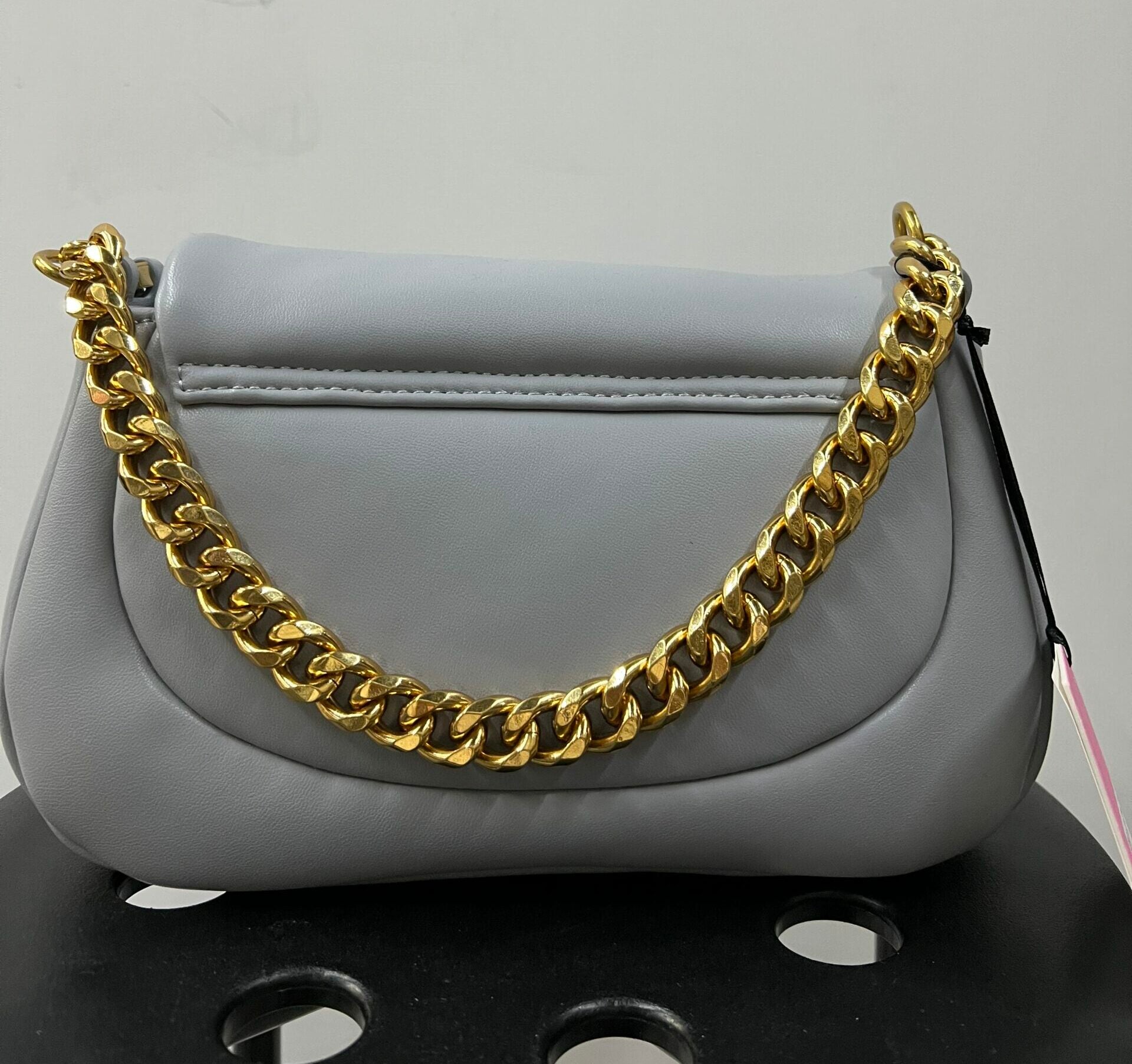 BORSA BLUGIRL X BLUMARINE GRIGIO IN PELLE