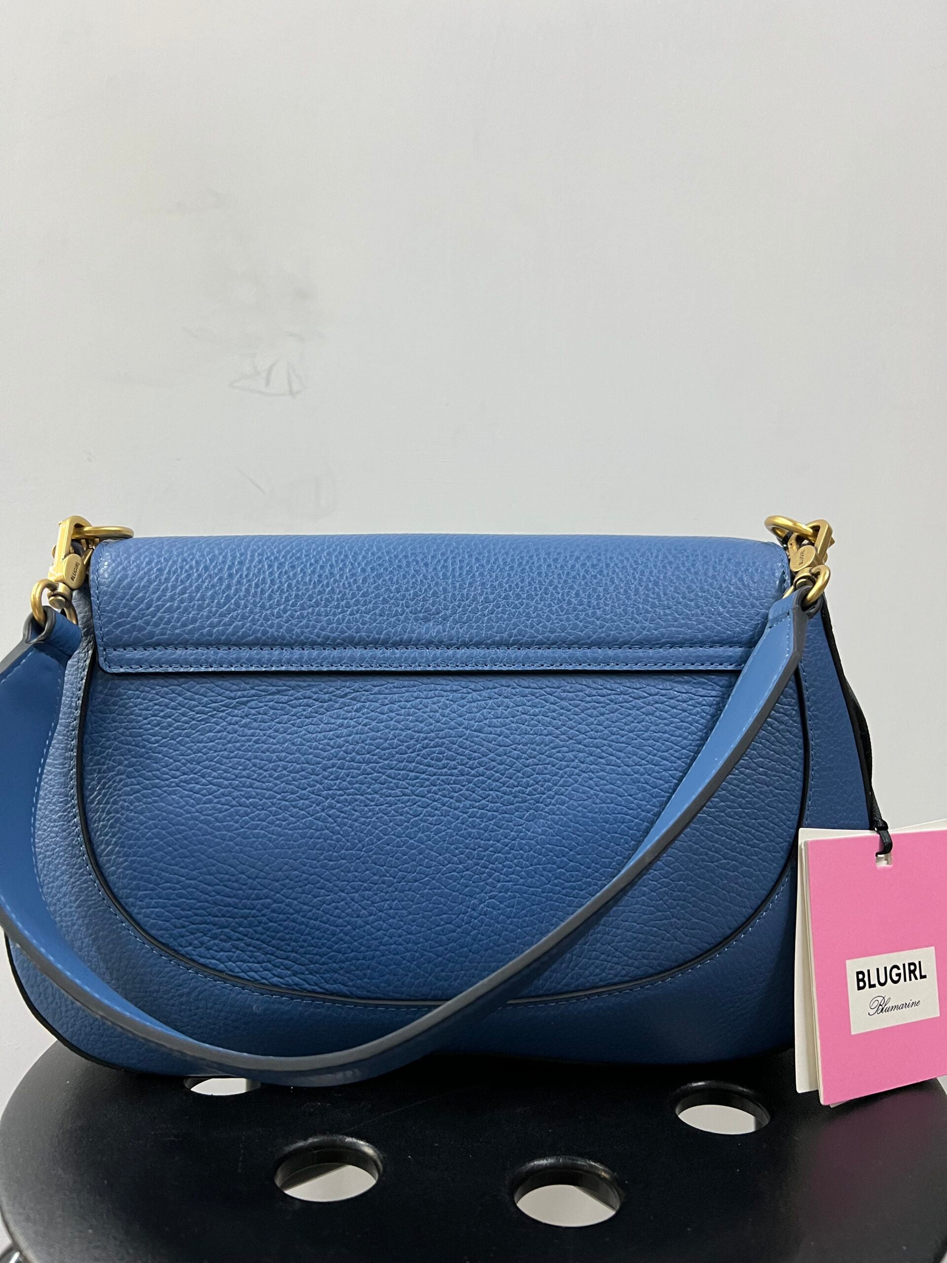 BORSA BLUGIRL X BLUMARINE BLU IN PELLE