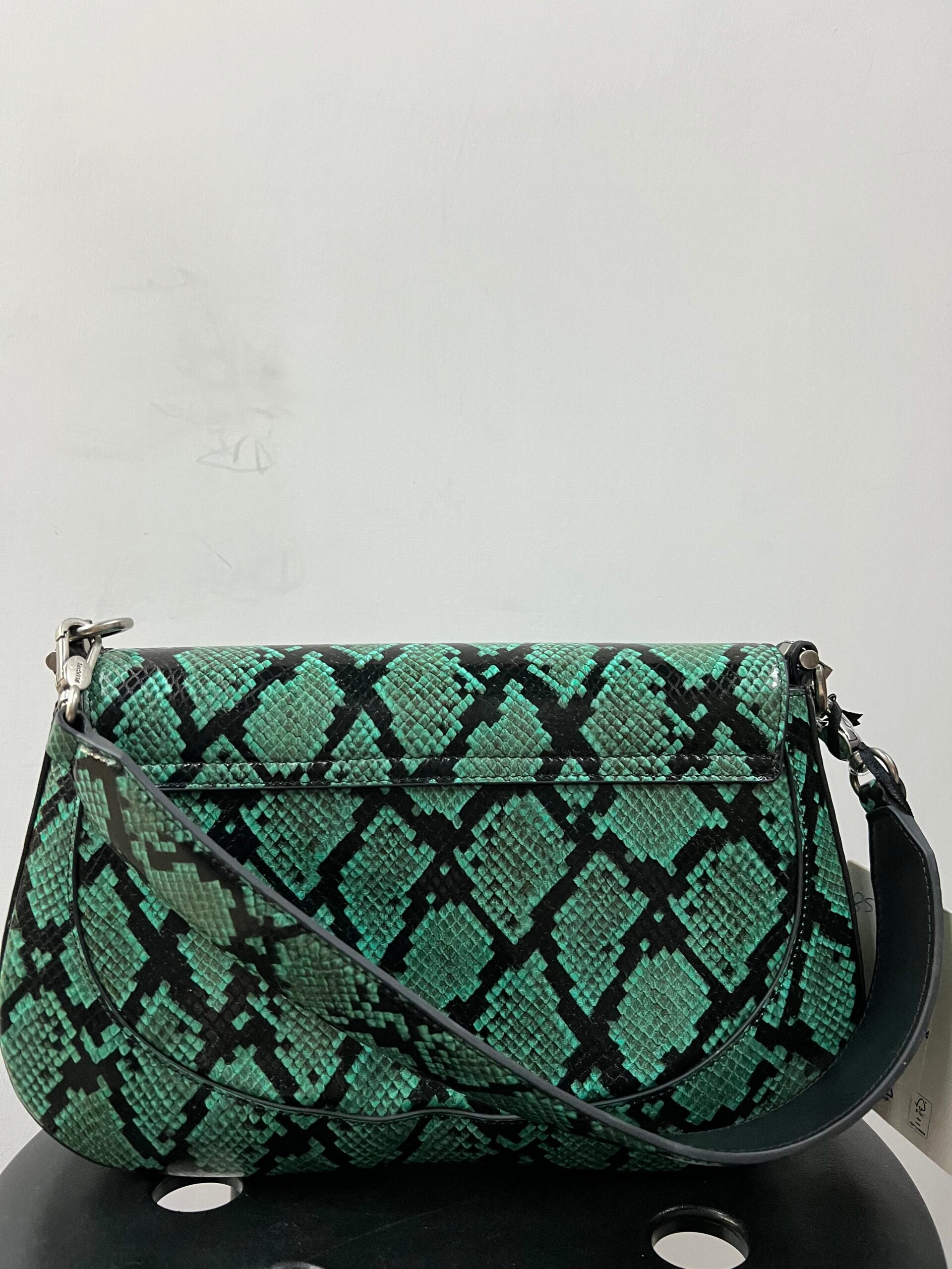 BORSA BLUGIRL X BLUMARINE PITONATA VERDE